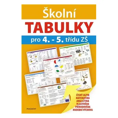 Školní tabulky pro 4.-5. třídu ZŠ - kolektiv autorů