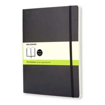 Moleskine zápisník měkký, čistý černý - XL