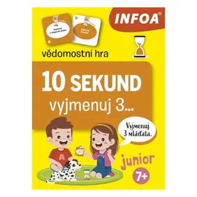 10 sekund, vyjmenuj 3... Junior vědomostní hra