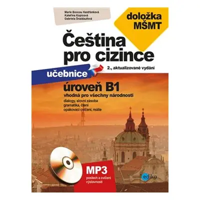 Čeština pro cizince B1 - Marie Boccou Kestřanková