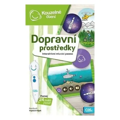 Kouzelné čtení - Dopravní prostředky pexeso