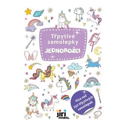 Třpytivé samolepky - Jednorožci