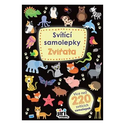 Svítící samolepky Zvířata