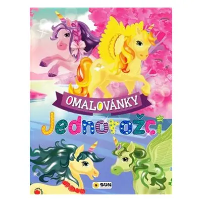 Omalovánky - Jednorožci - velká kniha