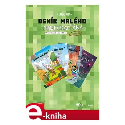 Deník malého Minecrafťáka: komiks komplet 1 - Cube Kid