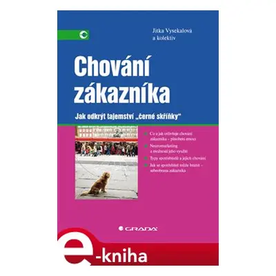 Chování zákazníka - Jitka Vysekalová