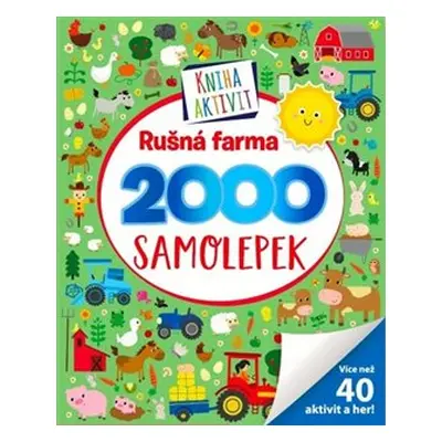 Rušná farma 2000 samolepek