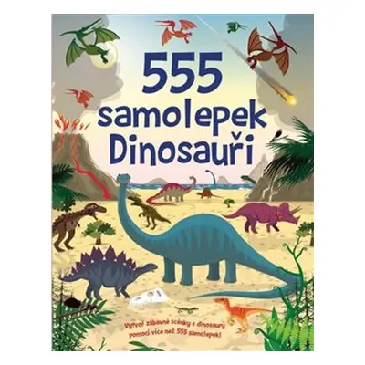 555 samolepek - Dinosauři