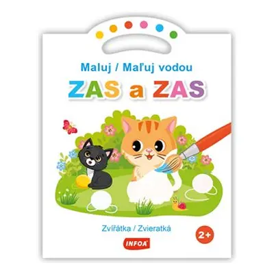 Maluj vodou ZAS a ZAS - Zvířátka