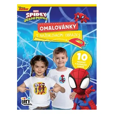 Omalovánky s nažehlovacími obrázky Spidey