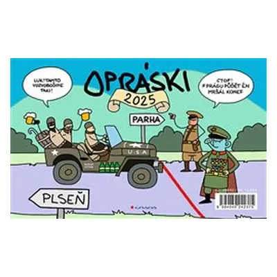 Opráski 2025 - stolní kalendář - jaz