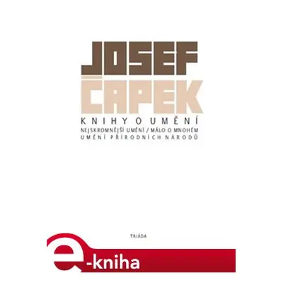 Knihy o umění - Josef Čapek