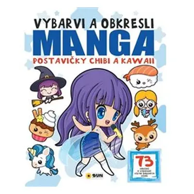 Manga - Postavičky Chibi a Kawaii - Vybarvi a obkresli