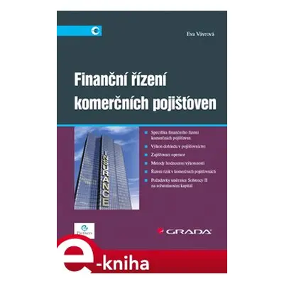 Finanční řízení komerčních pojišťoven - Eva Vávrová