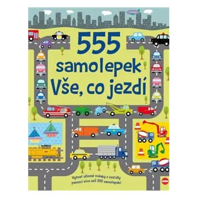 555 samolepek Vše co jezdí