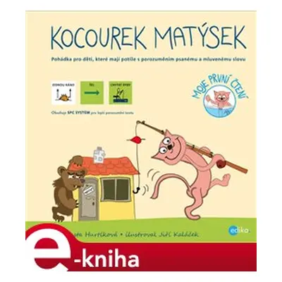 Kocourek Matýsek – s piktogramy - Vlasta Hurtíková