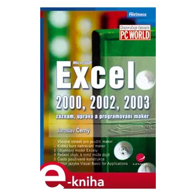 Excel 2000, 2002, 2003 - Jaroslav Černý