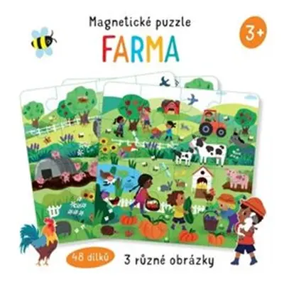 Magnetické puzzle - Farma - Toni Stemp