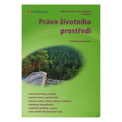 Právo životního prostředí - Miloš Tuháček, Jitka Jelínková, kol.