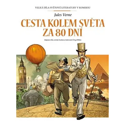 Cesta kolem světa za 80 dní - komiks - Jules Verne, Chrys Millien