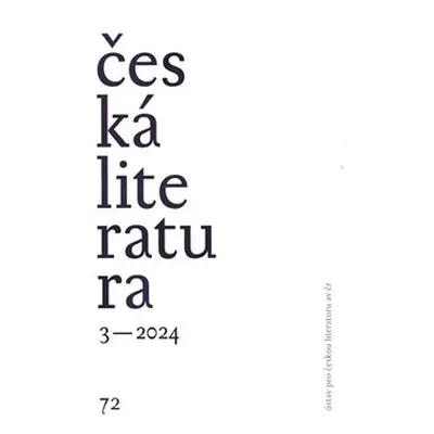 Česká literatura 3/2024