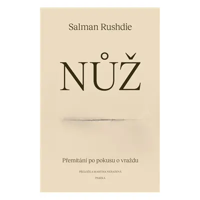 Nůž - Salman Rushdie