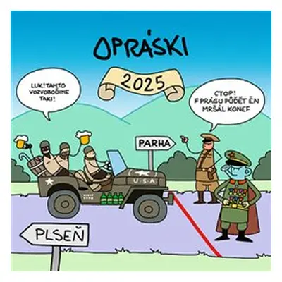 Opráski 2025 - kalendář - jaz