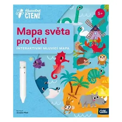 Kouzelné čtení - Mapa světa pro děti