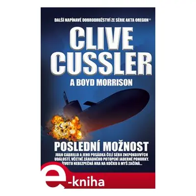 Poslední možnost - Boyd Morrison, Clive Cussler