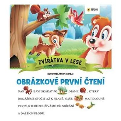 Obrázkové první čtení - Zvířátka v lese