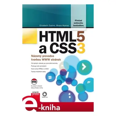 HTML5 a CSS3 - Elizabeth Castro, Bruce Hyslop