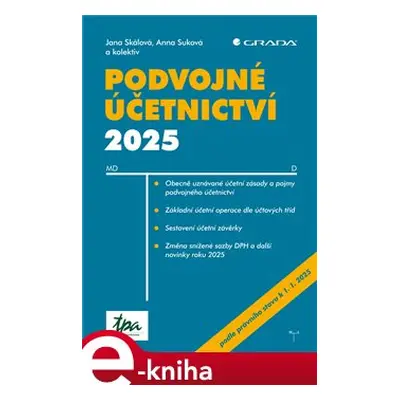 Podvojné účetnictví 2025 - Jana Skálová