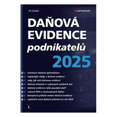 Daňová evidence podnikatelů 2025 - Jiří Dušek