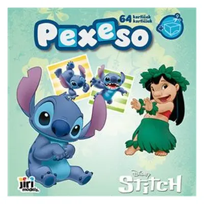 Pexeso v sešitu Lilo & Stitch