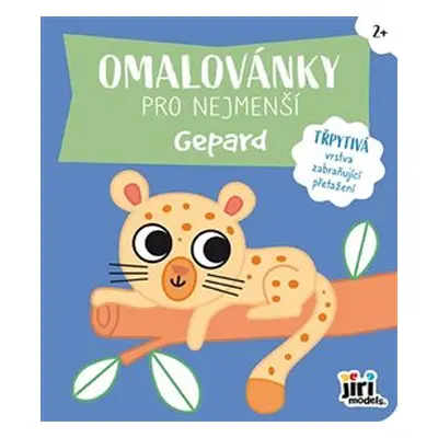 Omalovánky pro nejmenší Gepard