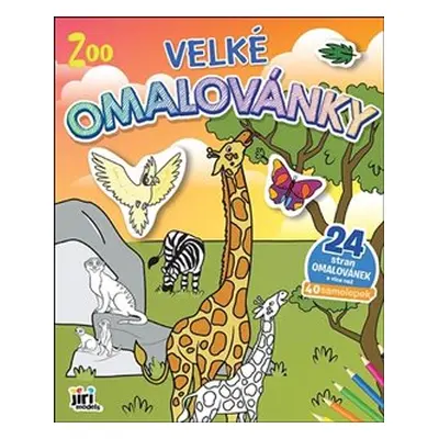 Velké omalovánky Zoo