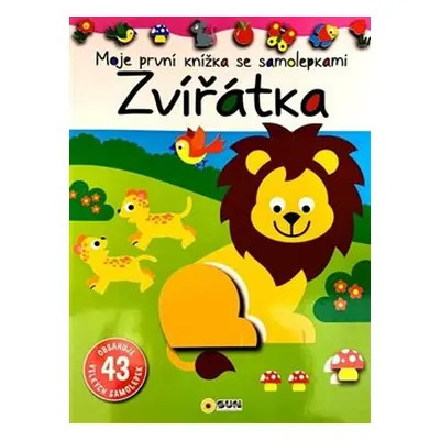 Zvířátka - Moje první knížka se samolepkami