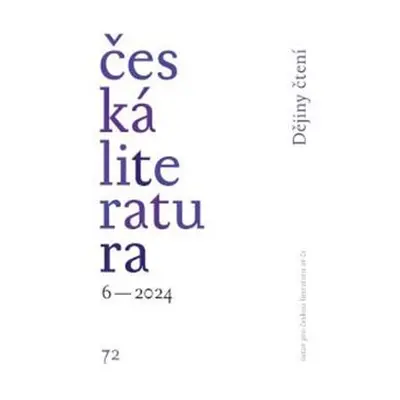 Česká literatura 6/2024