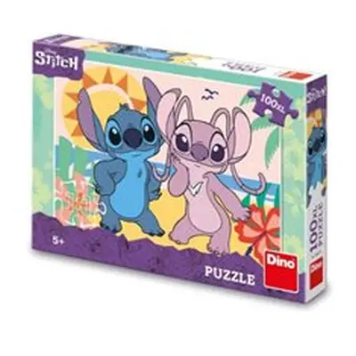 STITCH Na pláži 100 XL Puzzle