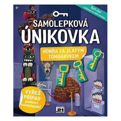 Samolepková únikovka - Honba za zlatým tomahavkem