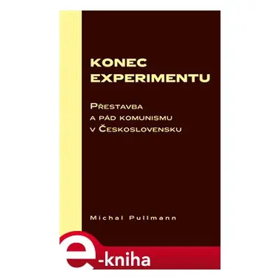 Konec experimentu - Michal Pullmann