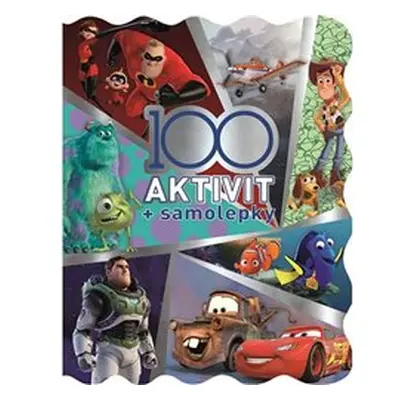 100 aktivit + samolepky Disney kluci