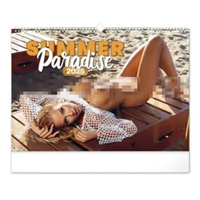 Nástěnný kalendář Summer Paradise 2025