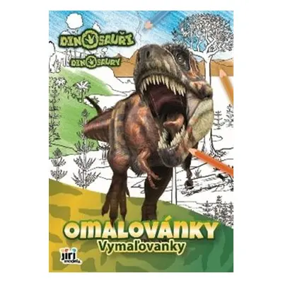 Omalovánky/Vymaľovanky - Dinosauři