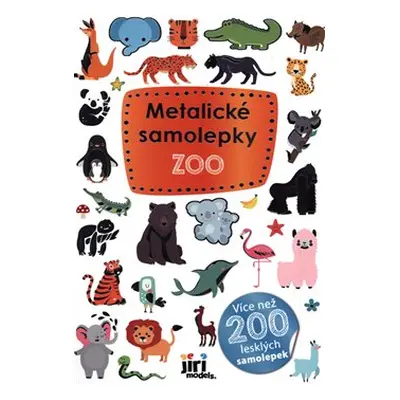 Metalické samolepky - Zoo