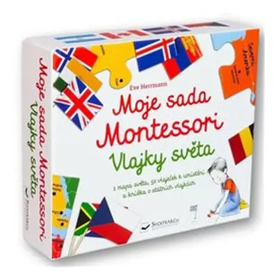 Moje sada Montessori Vlajky světa - Eve Herrmann