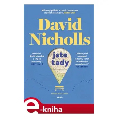 Jste tady - David Nicholls