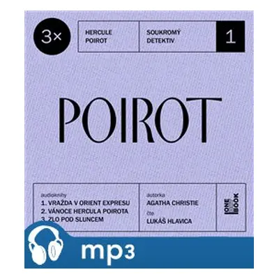 3x Poirot #1, mp3 - Agatha Christie