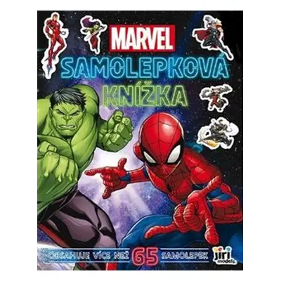 Samolepková knížka Marvel