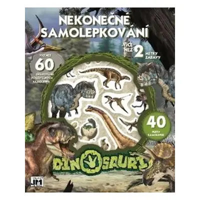 Nekonečné samolepkování - Dinosauři